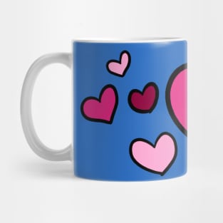 Hearts for Otters Mug